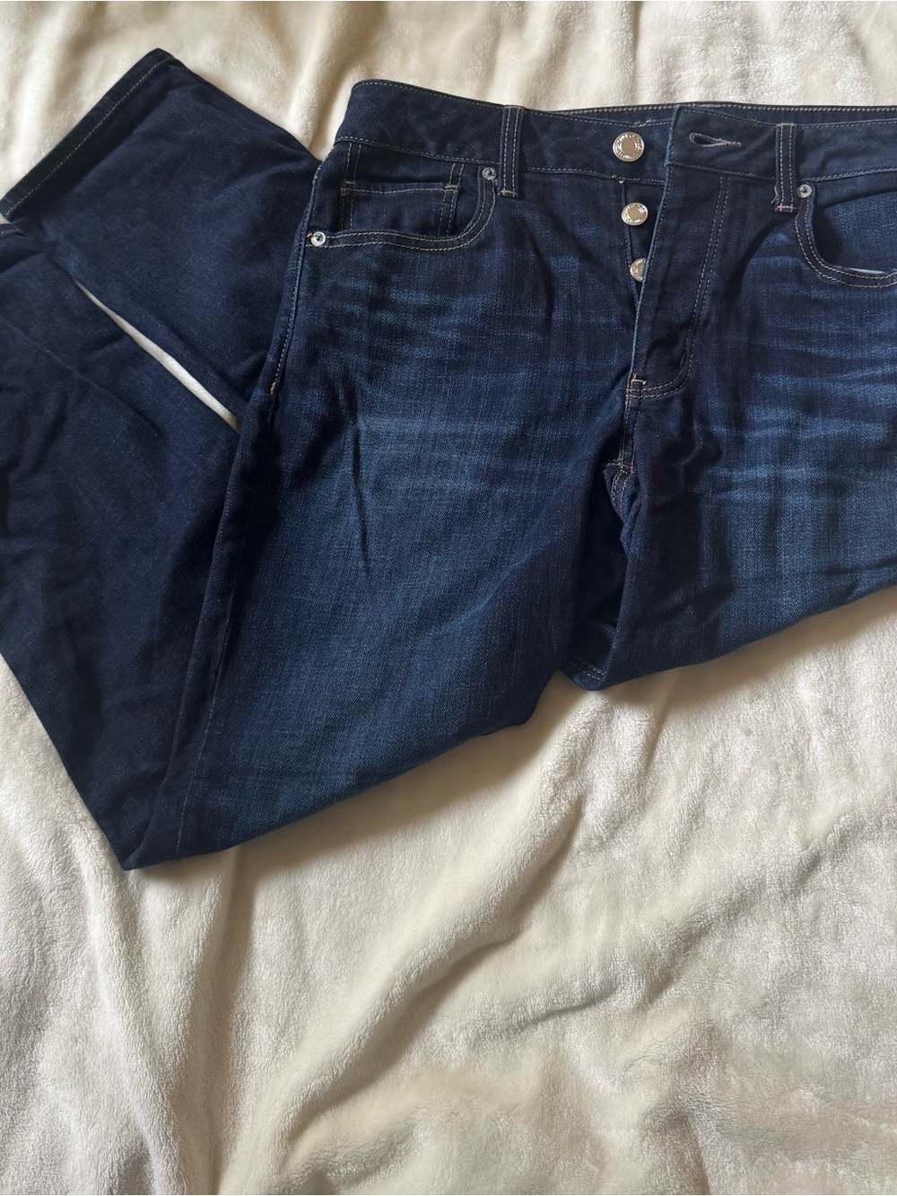 Classic Dark Blue Jeans